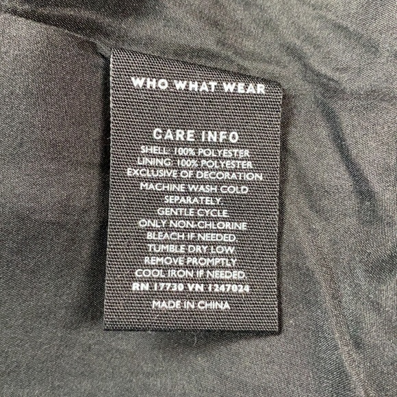 WHO WHAT WEAR Black Tweed Blazer - Picture 5 of 5